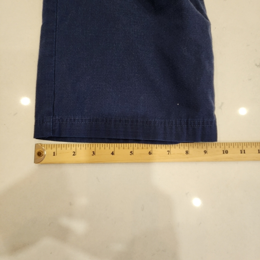 Carhartt Ripstop Cargo Scrub Pants Blue Men’s Size L Work Utility Drawstring - Picture 13 of 14